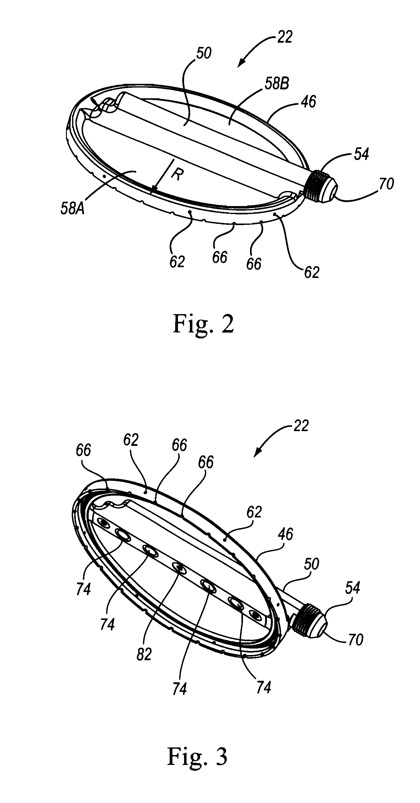 Aspirators with bodies comprising wound filaments