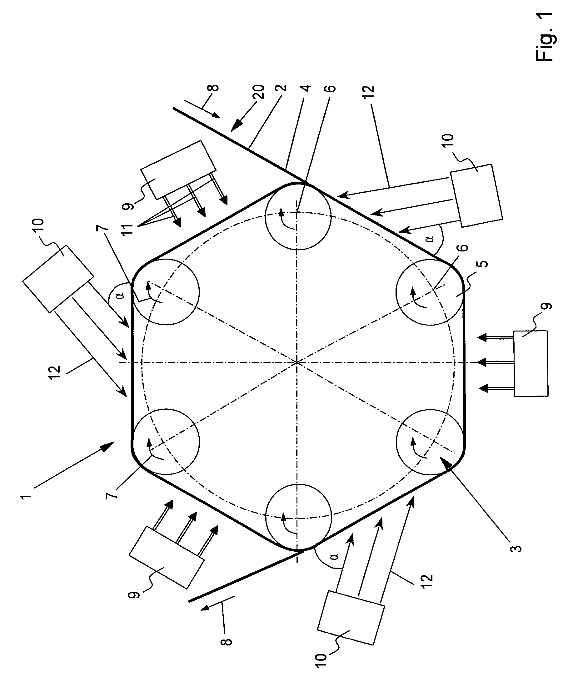 Method and apparatus for producing biaxially oriented thin films