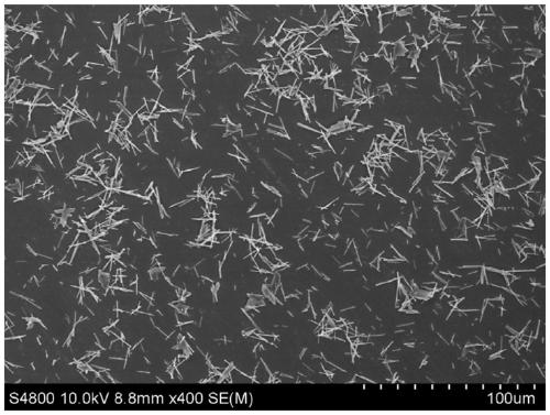 A kind of preparation method of short prismatic α-calcium sulfate hemihydrate powder