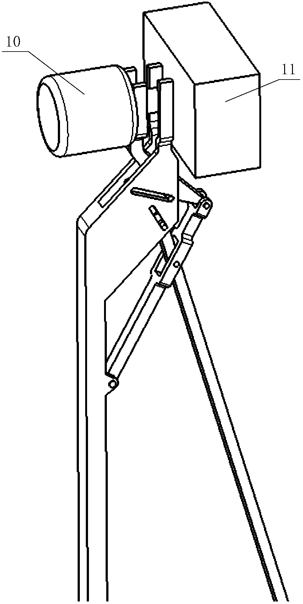 Half shaft removal device and method for removing half shaft