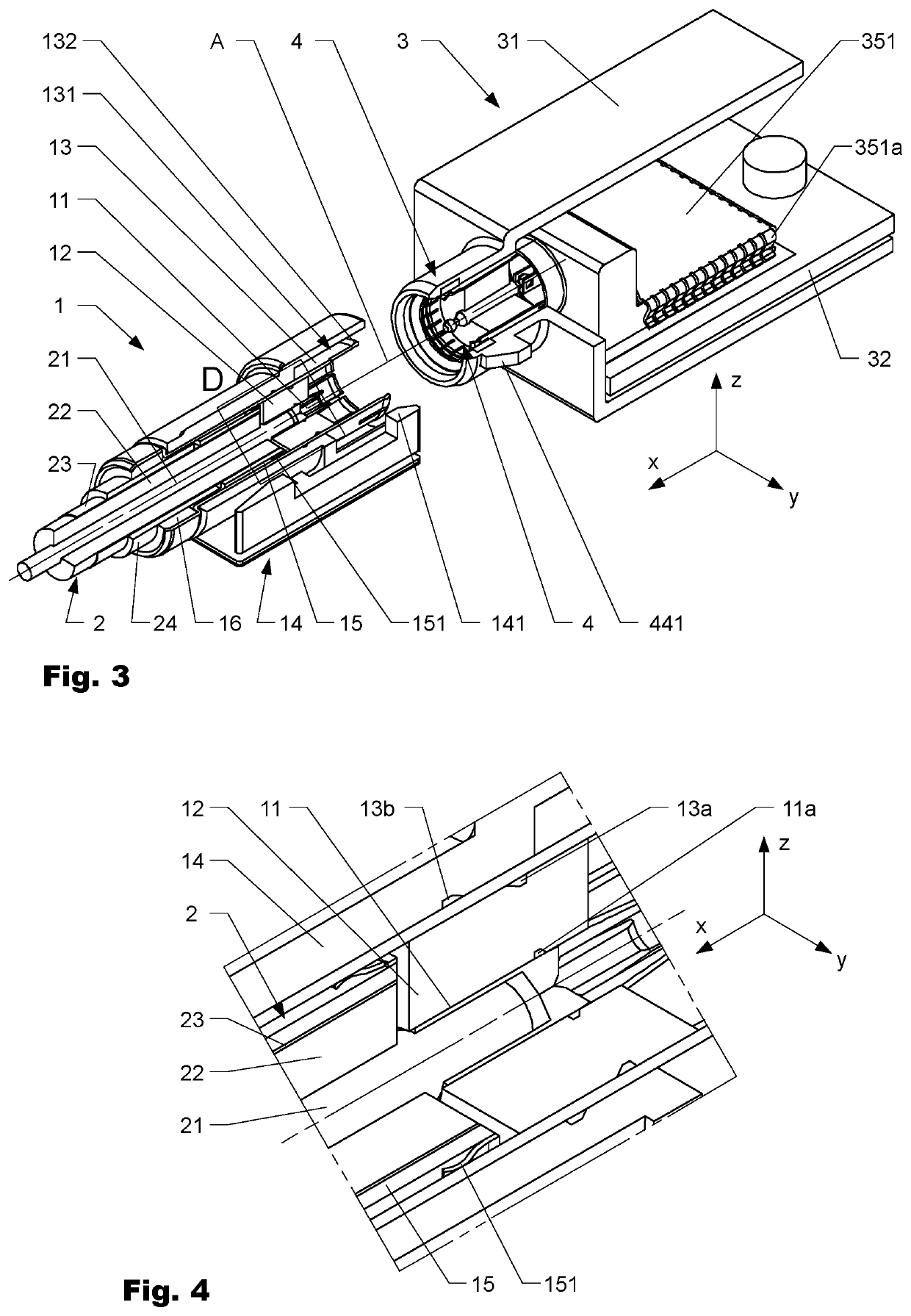 Coaxial connector and cable assembly