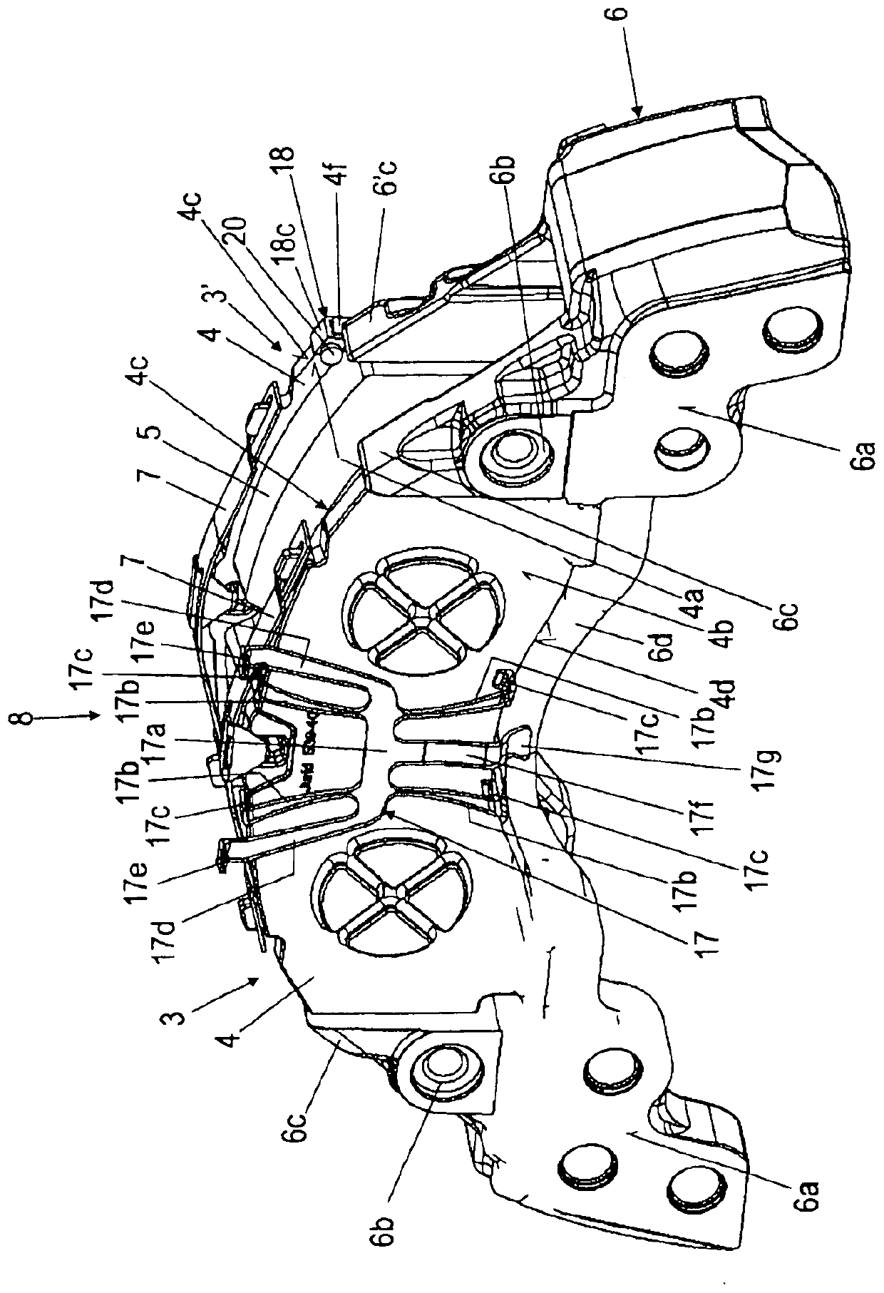 Disc brake for a utility vehicle, and brake pad set