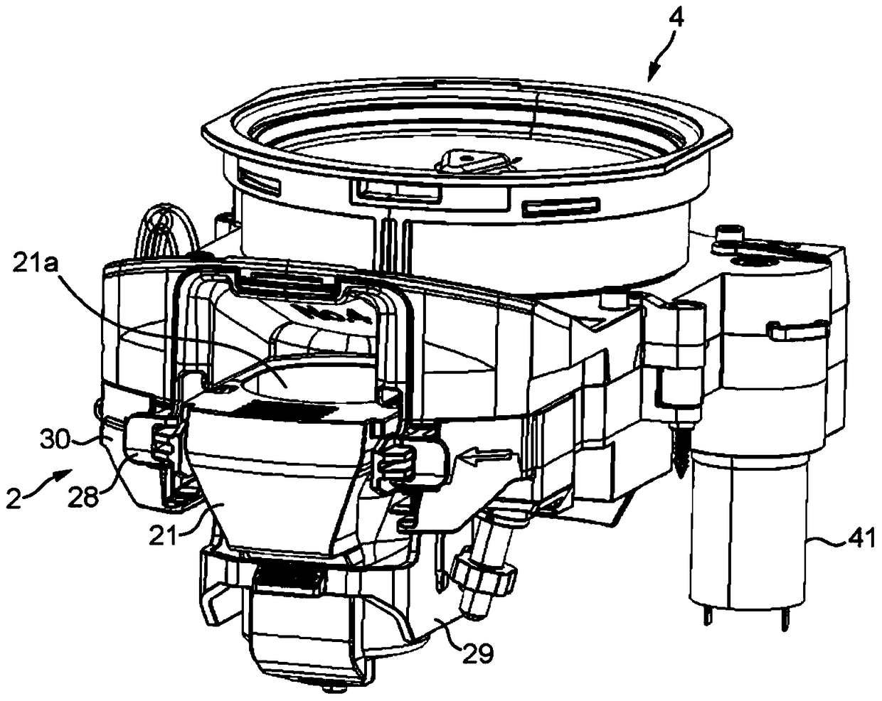 beverage mixing device