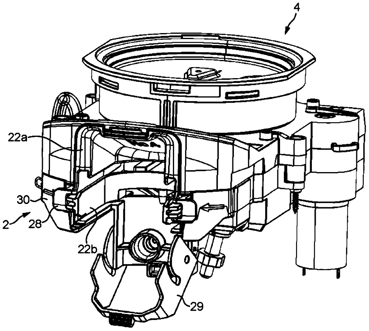 beverage mixing device