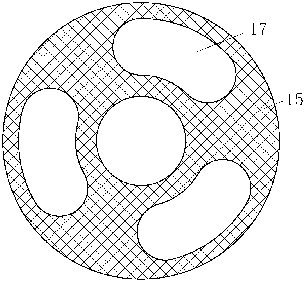 Mine explosion-proof type dedusting device