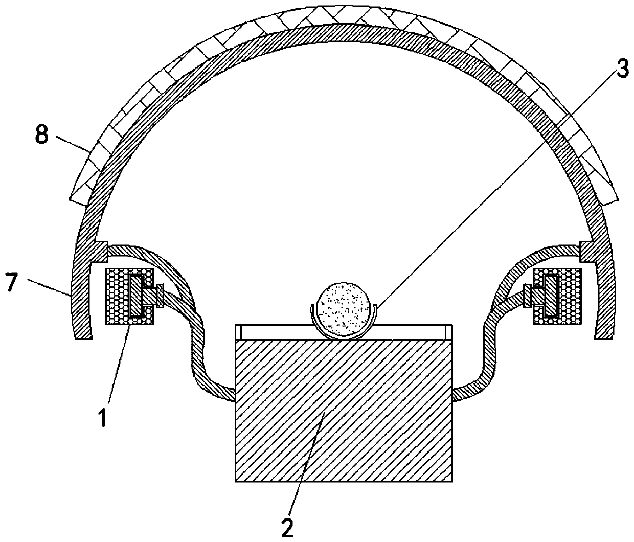 Efficient deicing device for power equipment