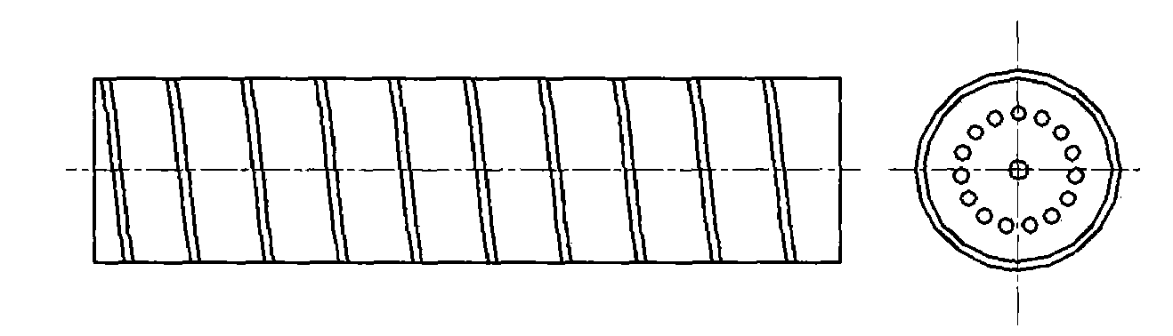 Grid type reinforcing structure