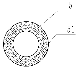 A kind of wire saw beads with uniform distribution of abrasive particles and manufacturing method