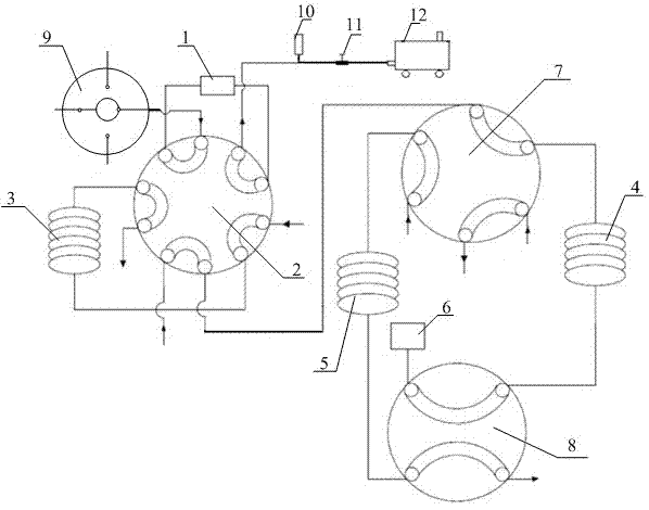 Analysis method and apparatus of ultra pure arsine