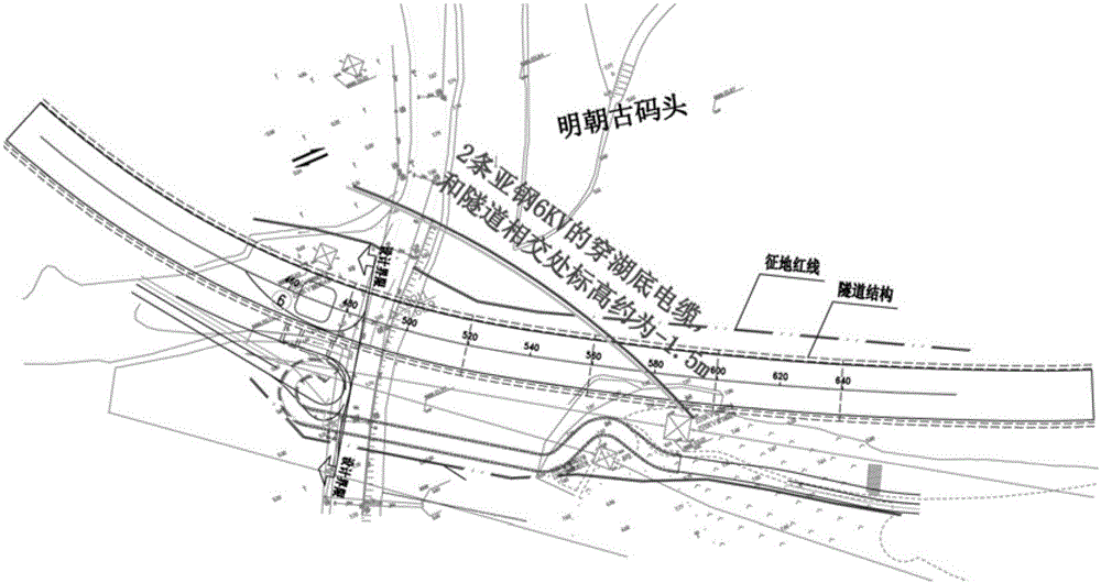 Shallow-buried tunnel section construction method