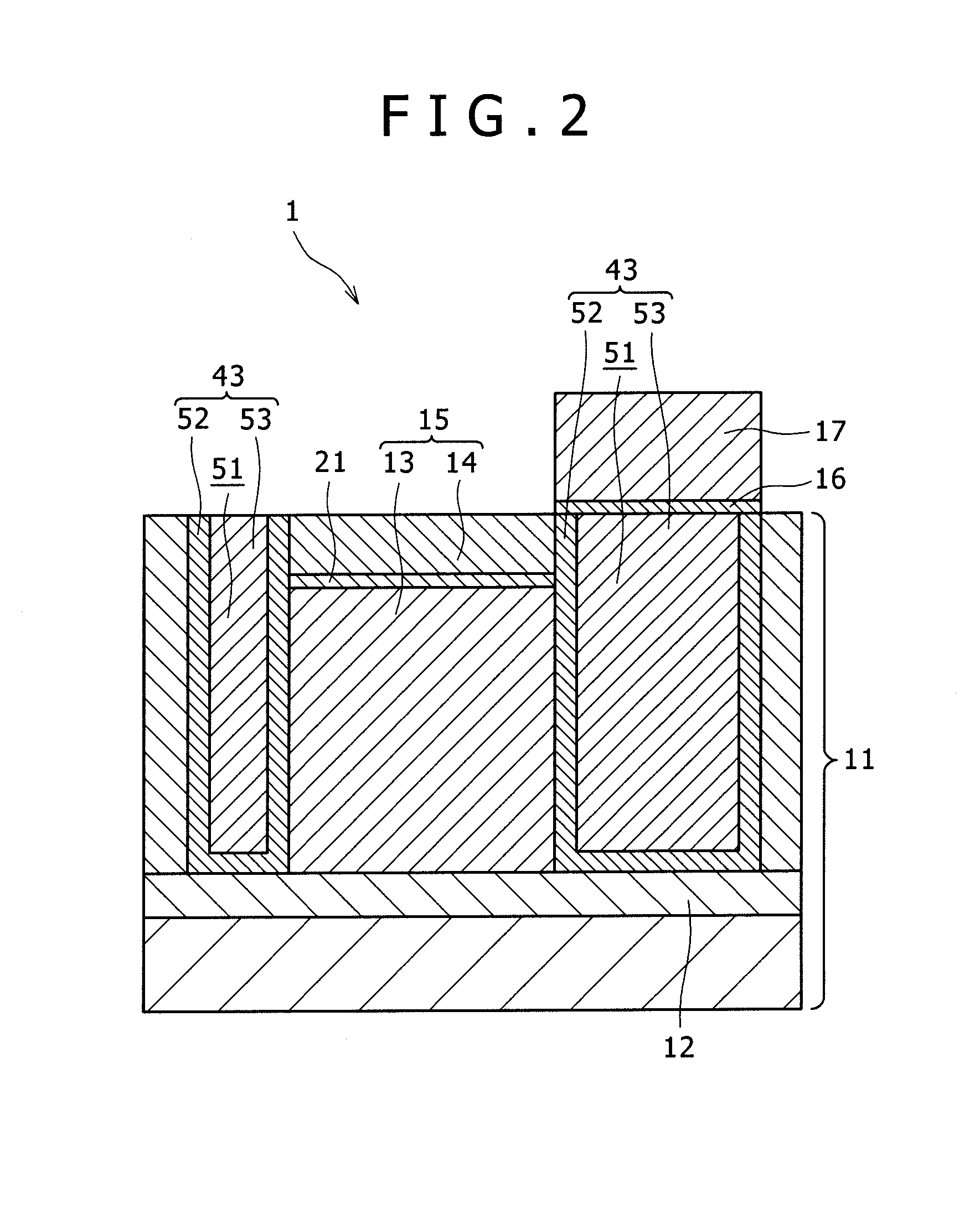 Solid-state image pickup deviceand fabrication process thereof