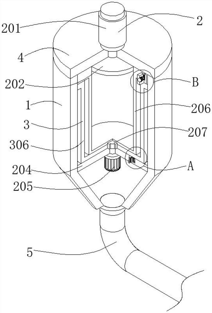 Centrifugal oil pressing device for tea oil production