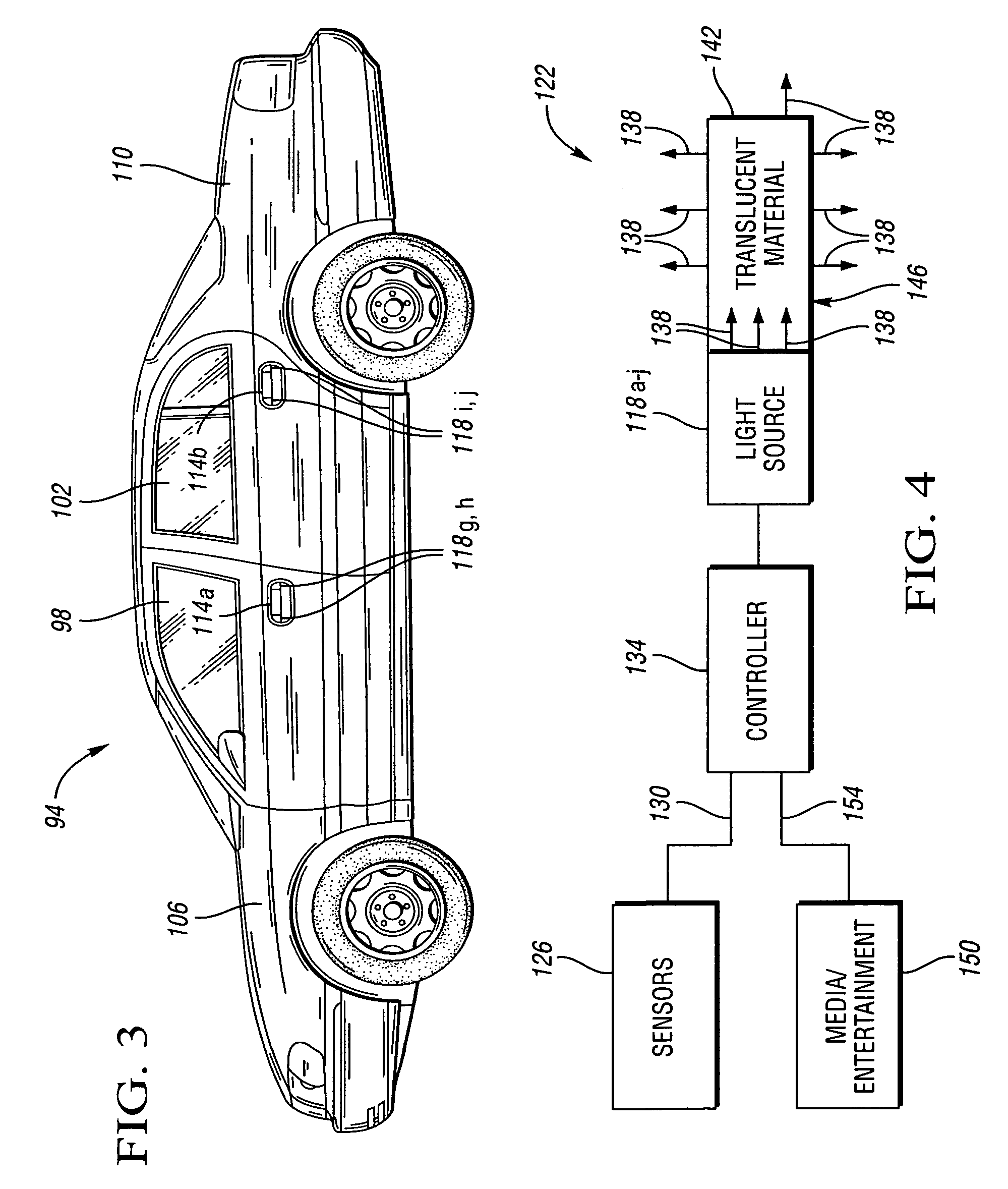 Vehicle illumination system and method