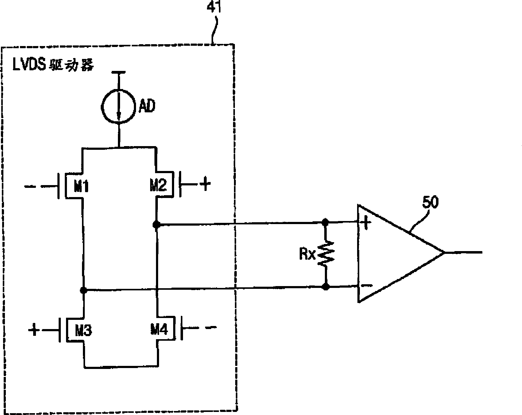 Pre-loading device and low voltage differential signal transmitter