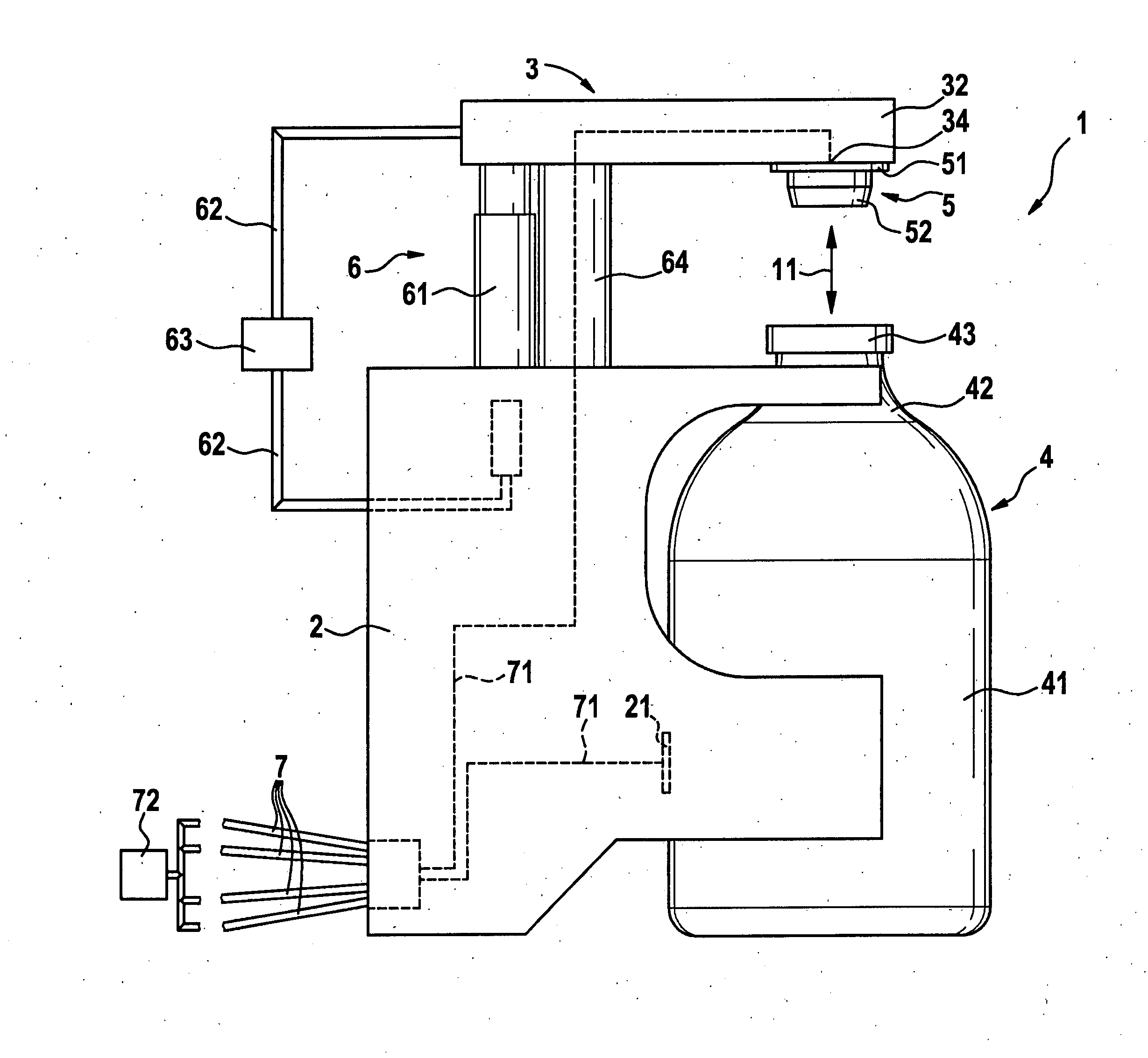 Method for closing containers by means of a closure in a gripping device