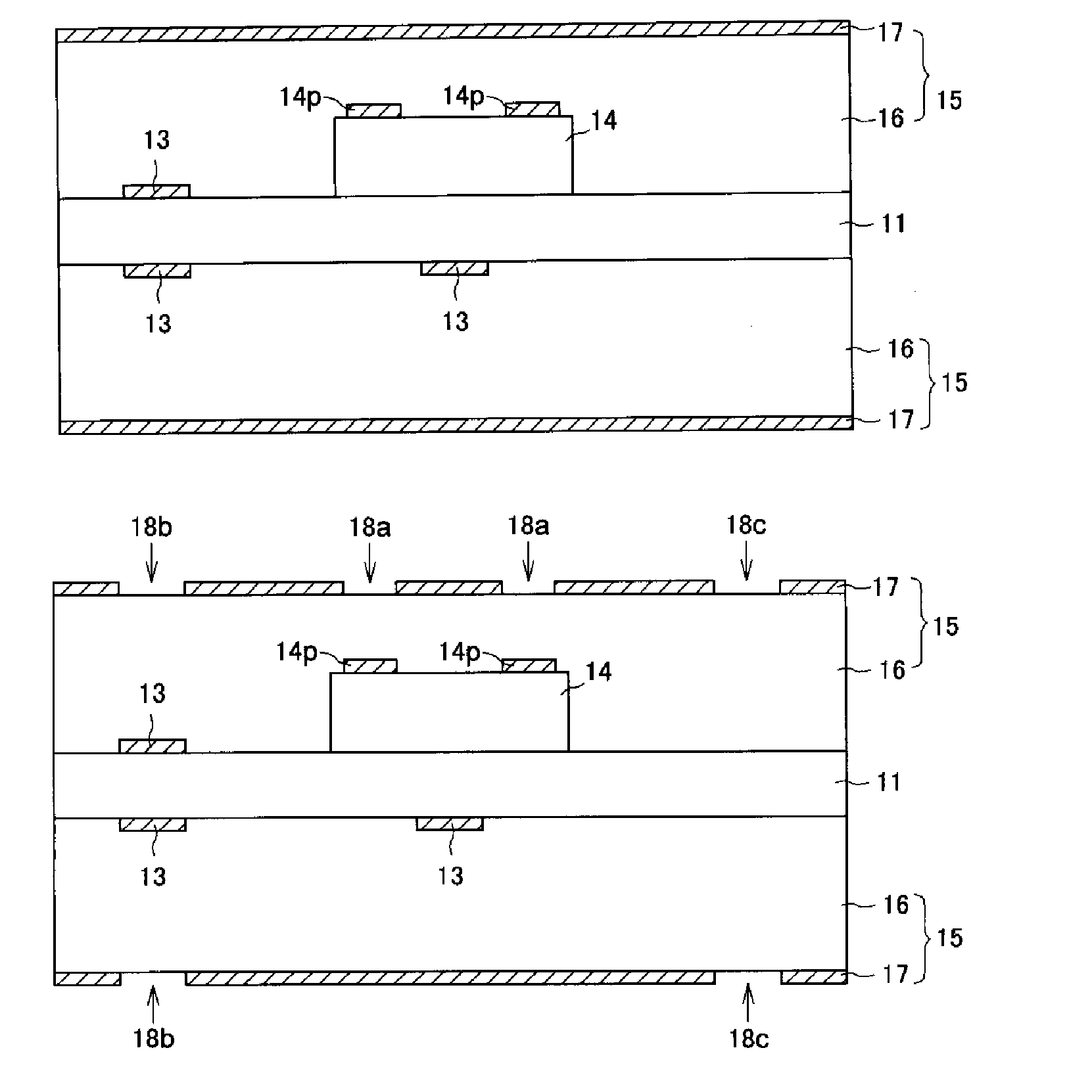 Method for manufacturing ic-embedded substrate