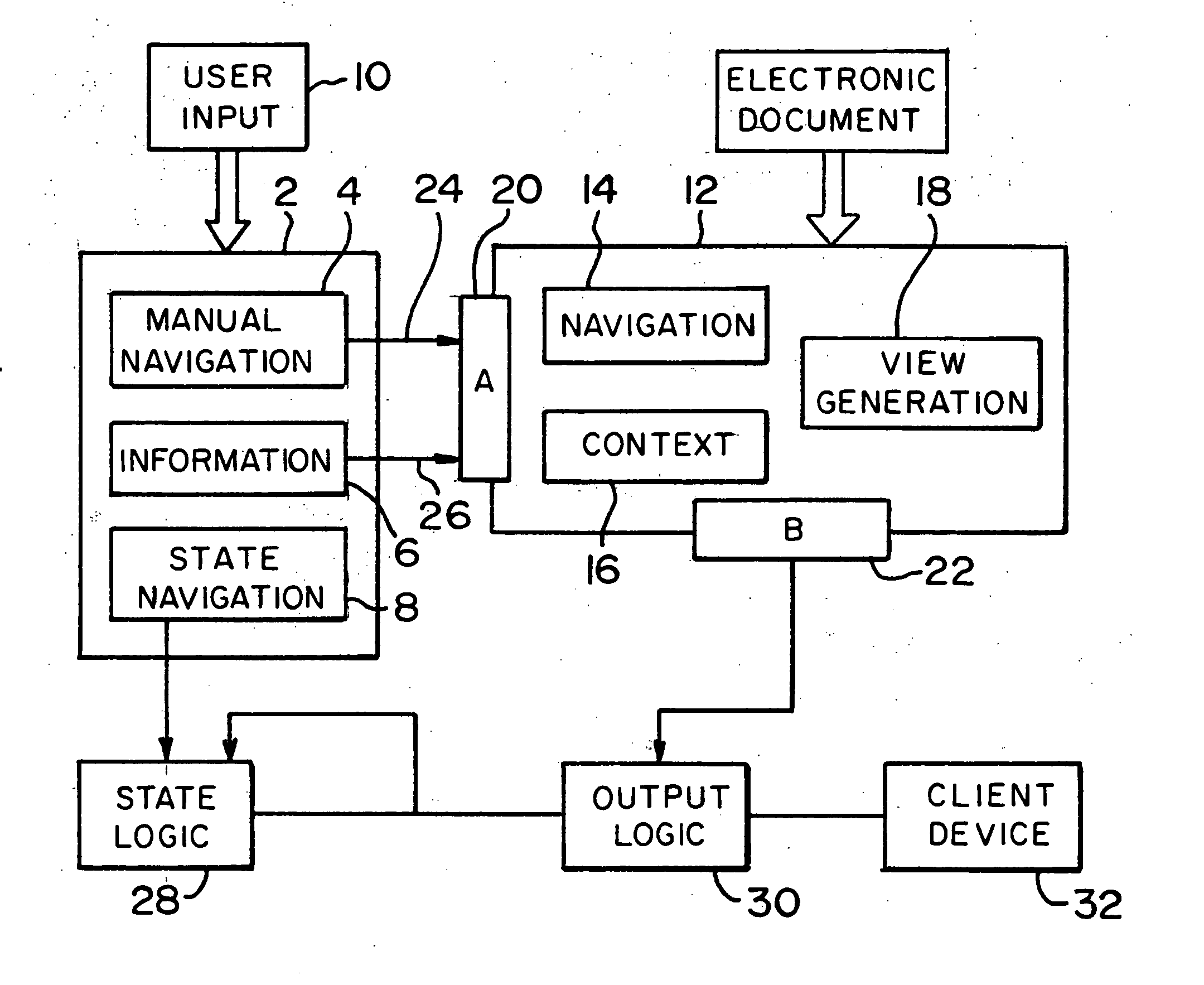 Viewing system that supports multiple electronic document types