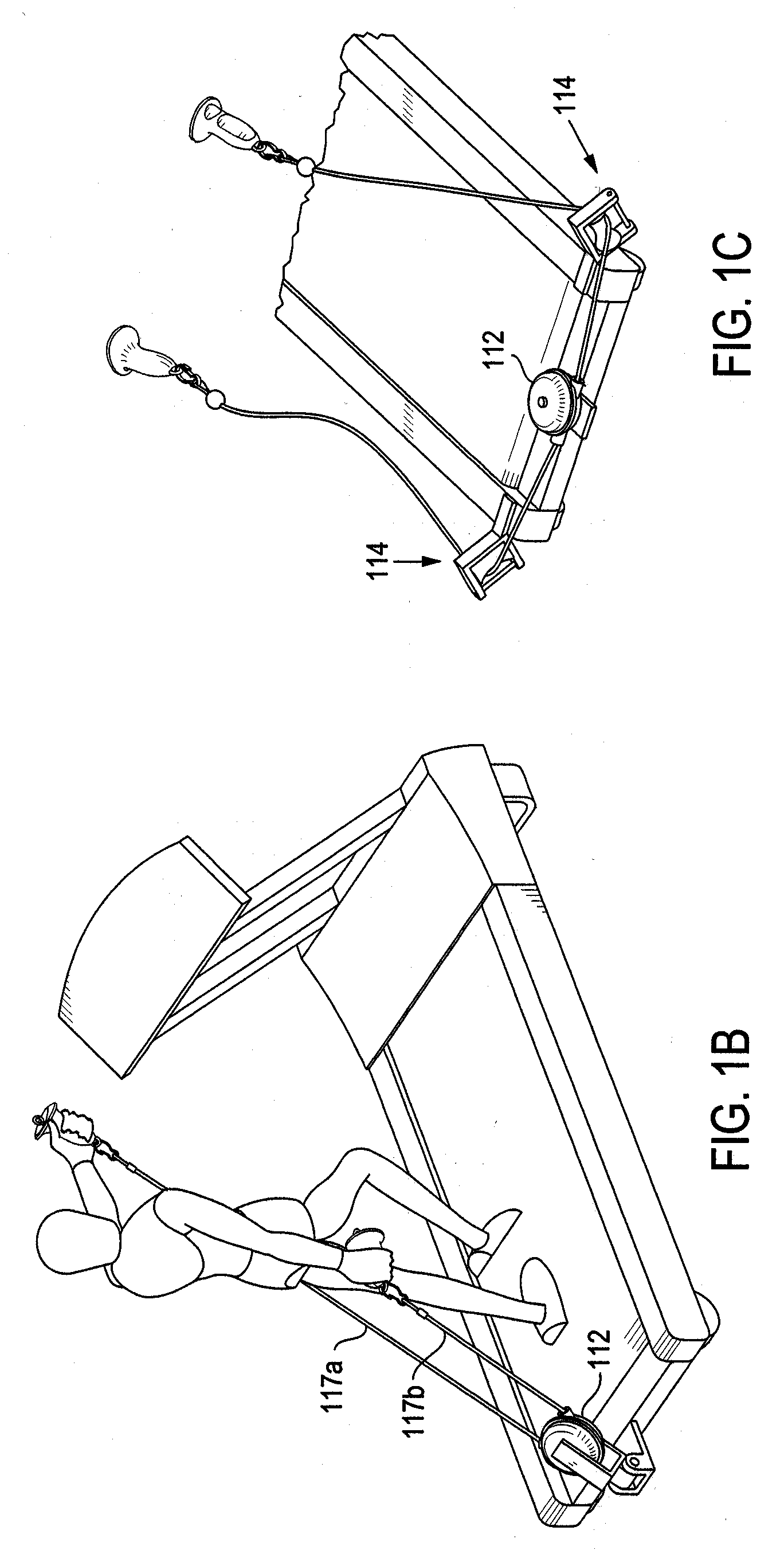 Exercise device for exercising upper body simultaneously with lower body exercise