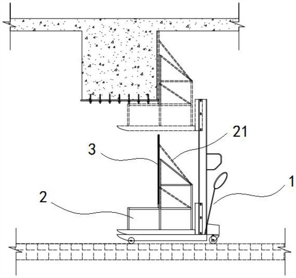 Construction method for reinforcing and reconstructing sticky steel plates of structure