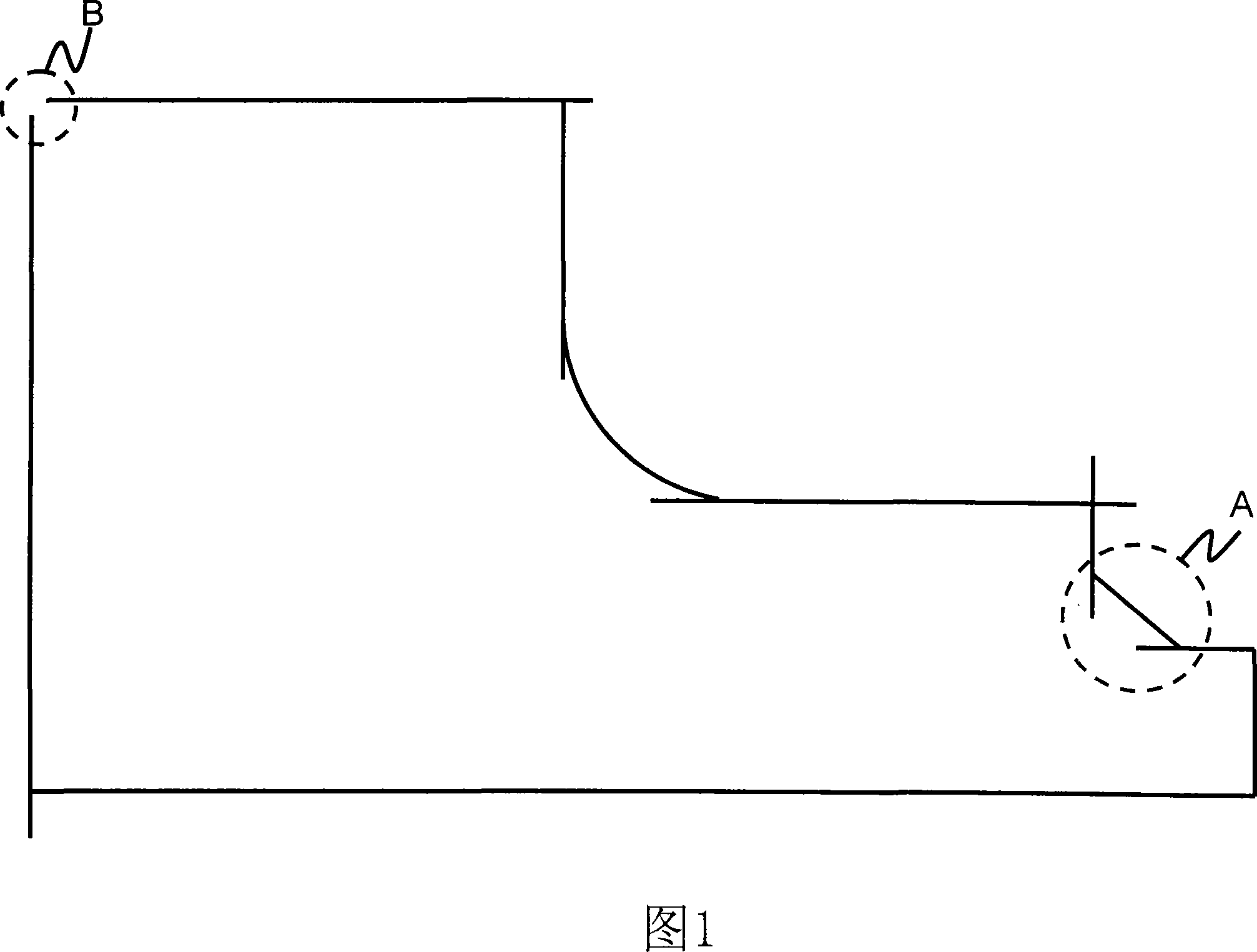 Method for automatic correction for line diagram frame