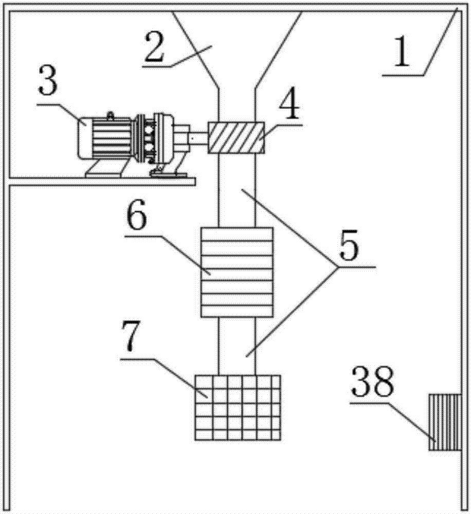 Concrete unloading device