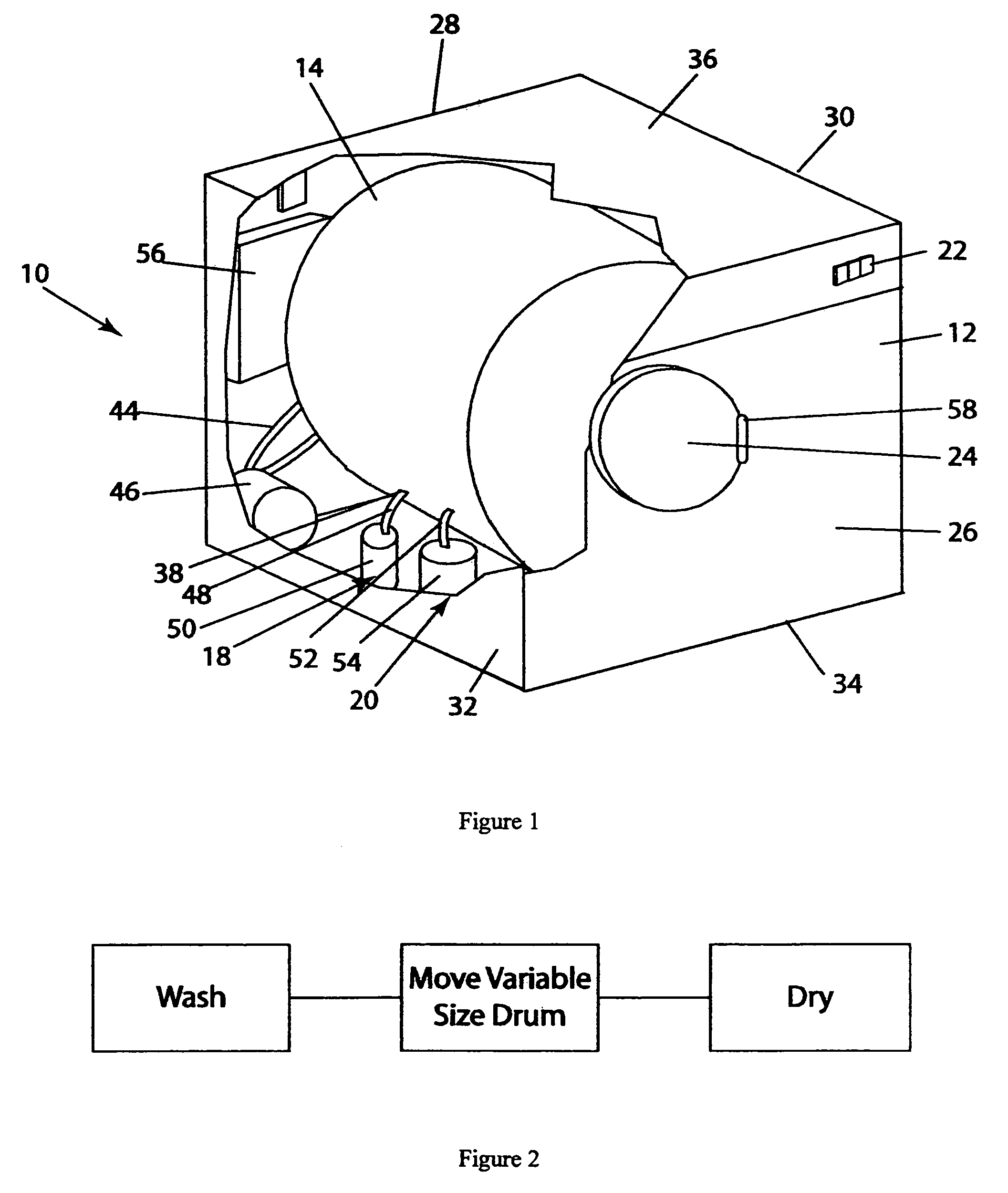 Combined washer dryer