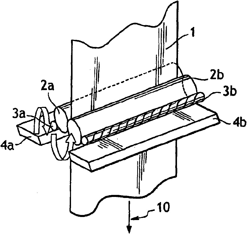 Processing method for a printing base for melaminated paper