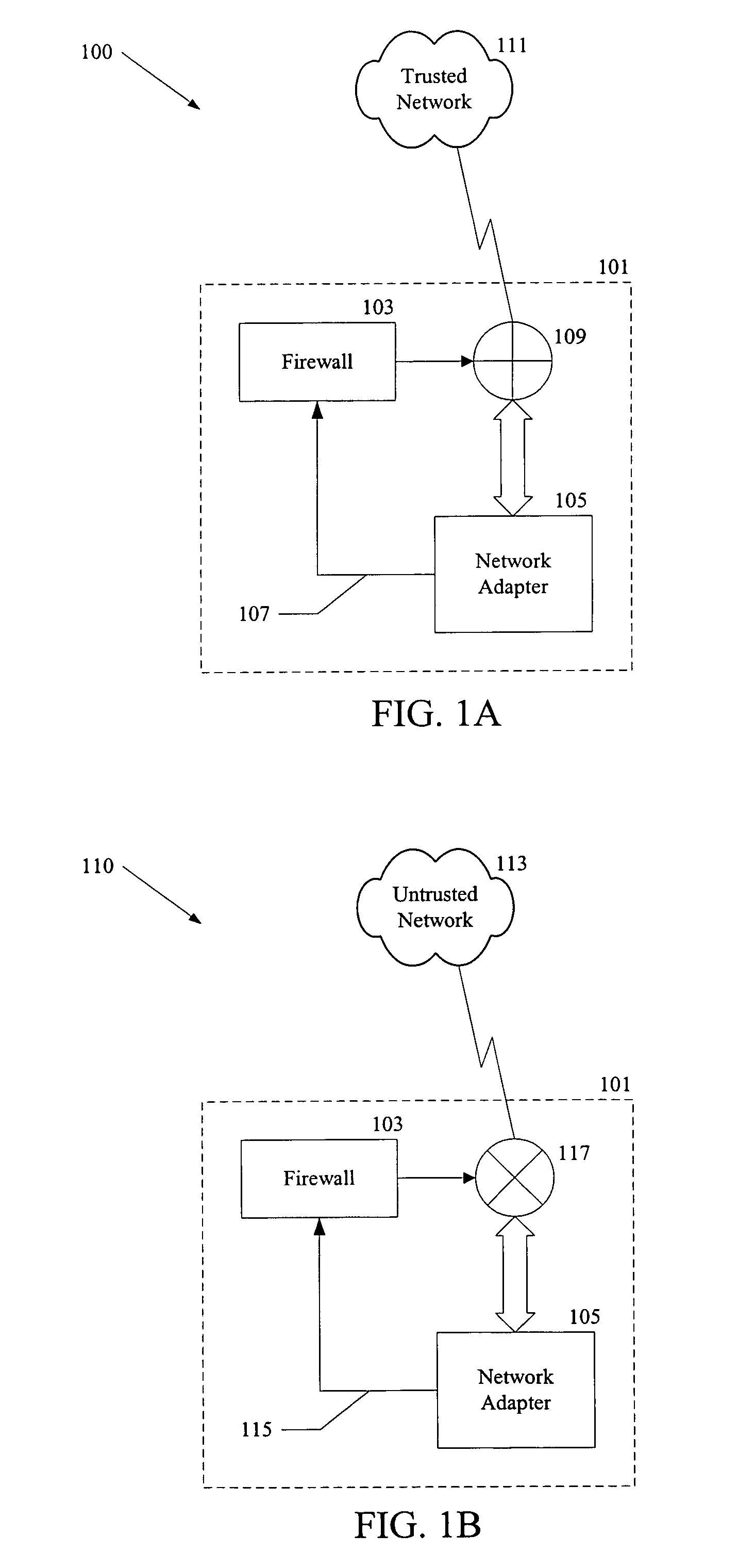 Automatically configuring a computer firewall based on network connection