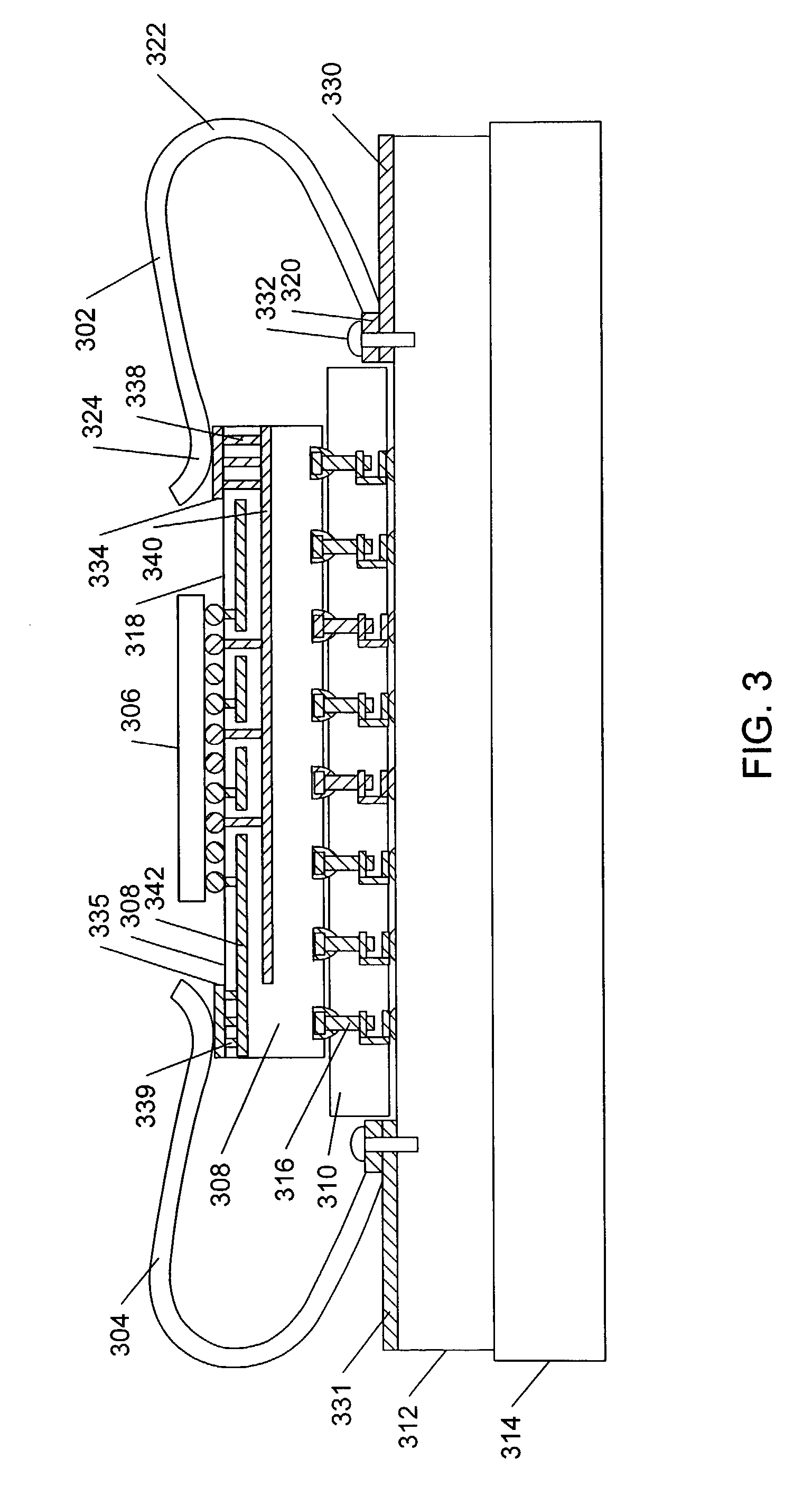 Printed circuit board housing clamp