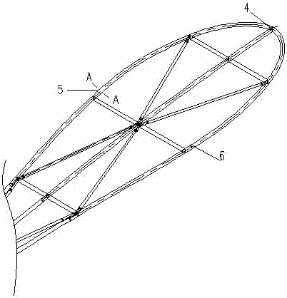 Long-span cantilever steel structure construction method