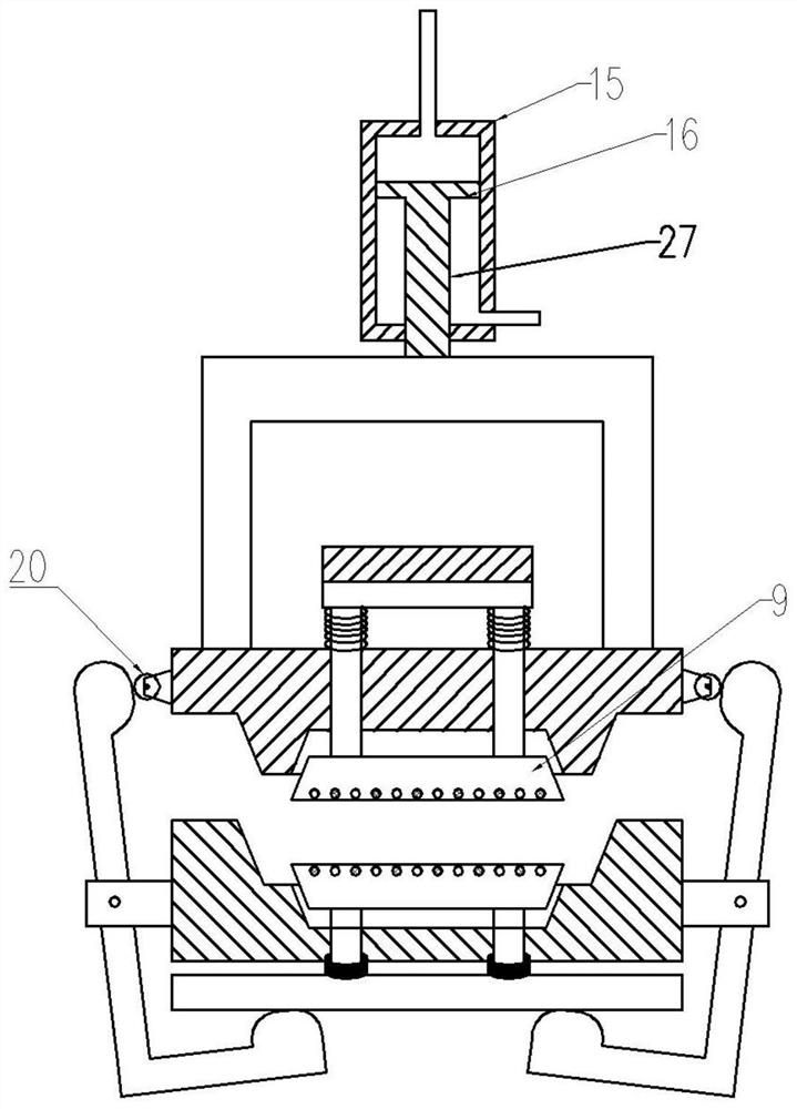 Aging-resistant and corrosion-resistant SMC sheet molding compound and molding device thereof