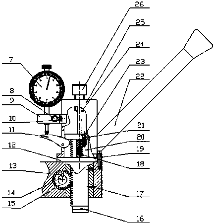 A numerical limit automatic device for rotor iron core