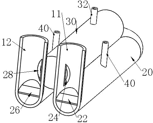 Method for generating methane in methane generation system hydraulically and pneumatically promoting bacteria distribution