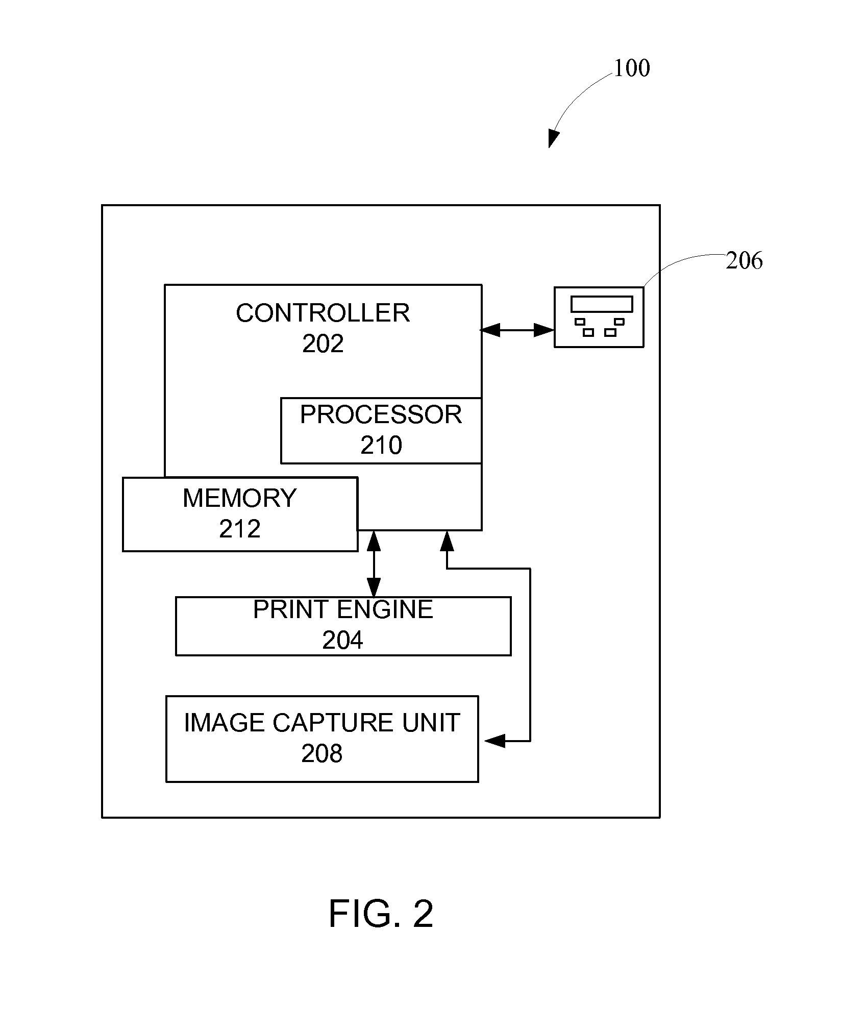 Method and system for reducing speckles in a captured image