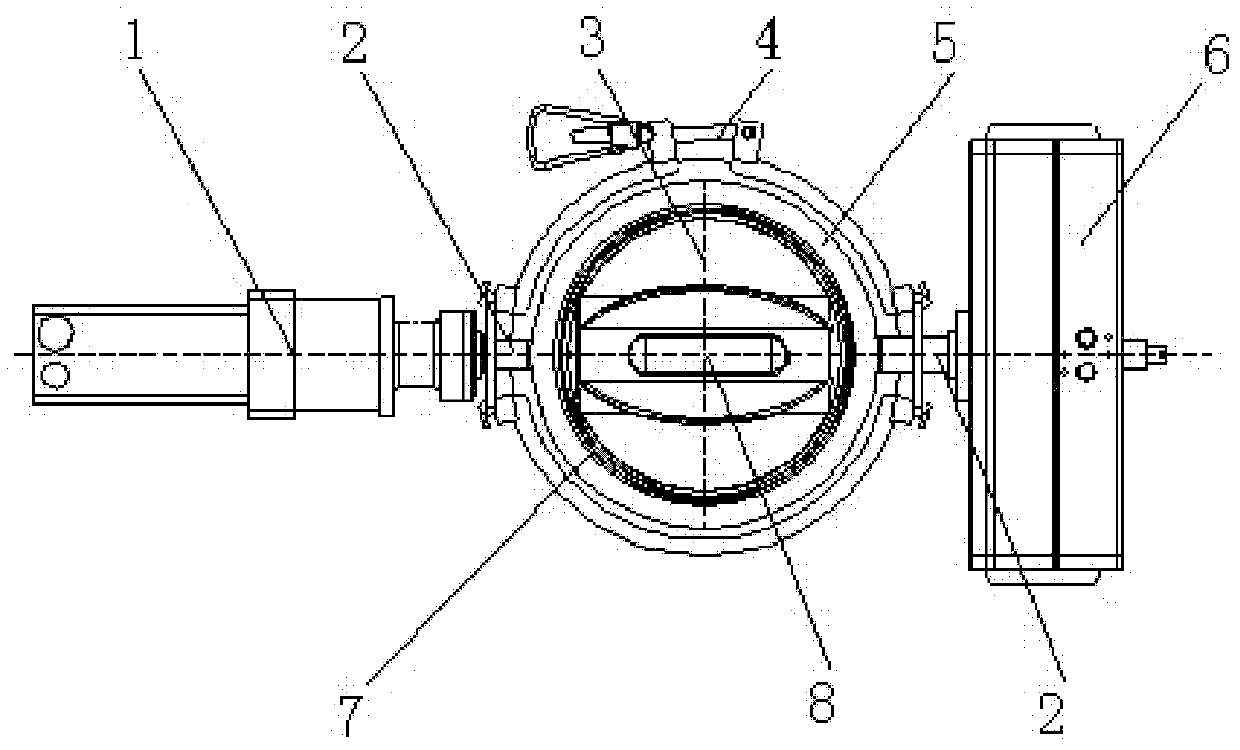 Metering rotary split charging valve