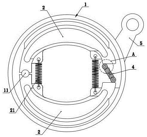 a drum brake