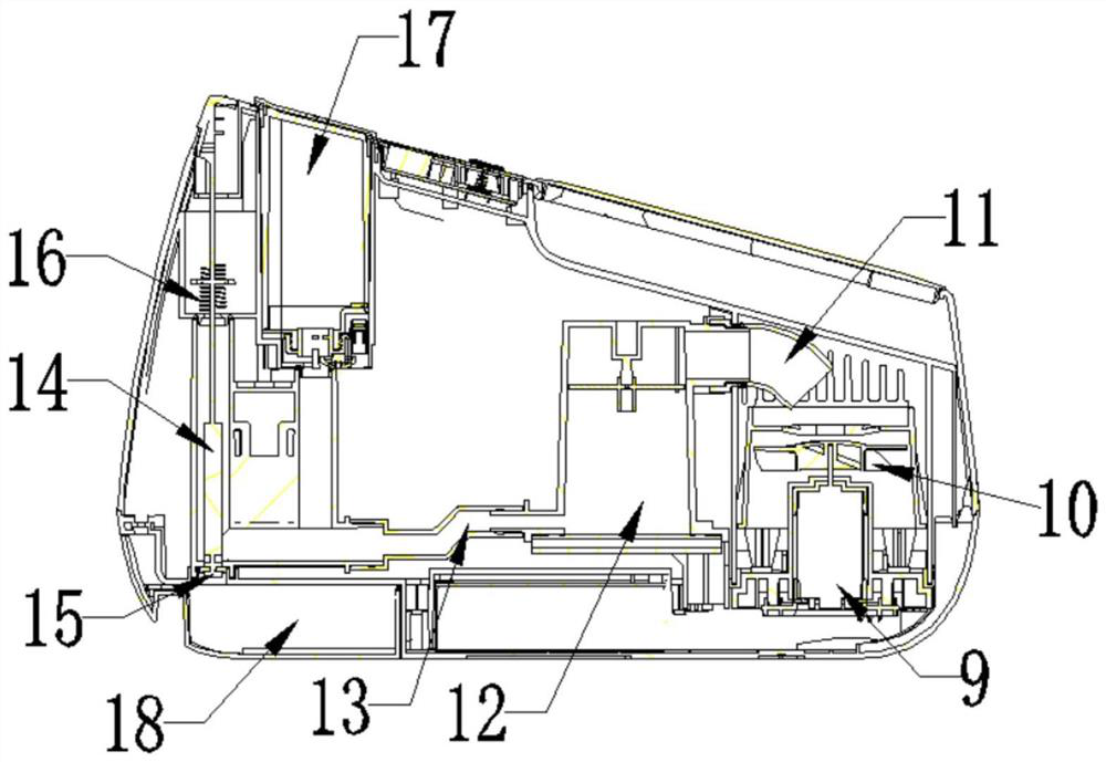 Steam foot bath basin capable of collecting wastewater