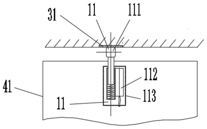 Gate gap self-adaptive deviation rectification processing system and processing method