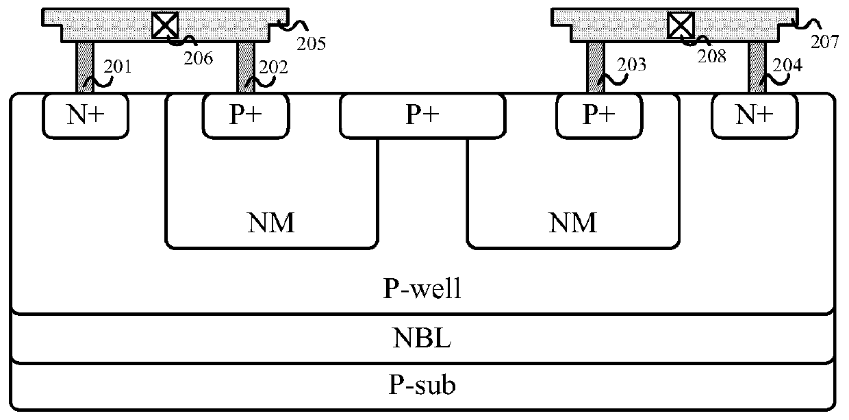 A High Voltage Bidirectional Transient Voltage Suppressor