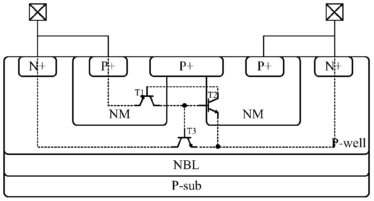 A High Voltage Bidirectional Transient Voltage Suppressor