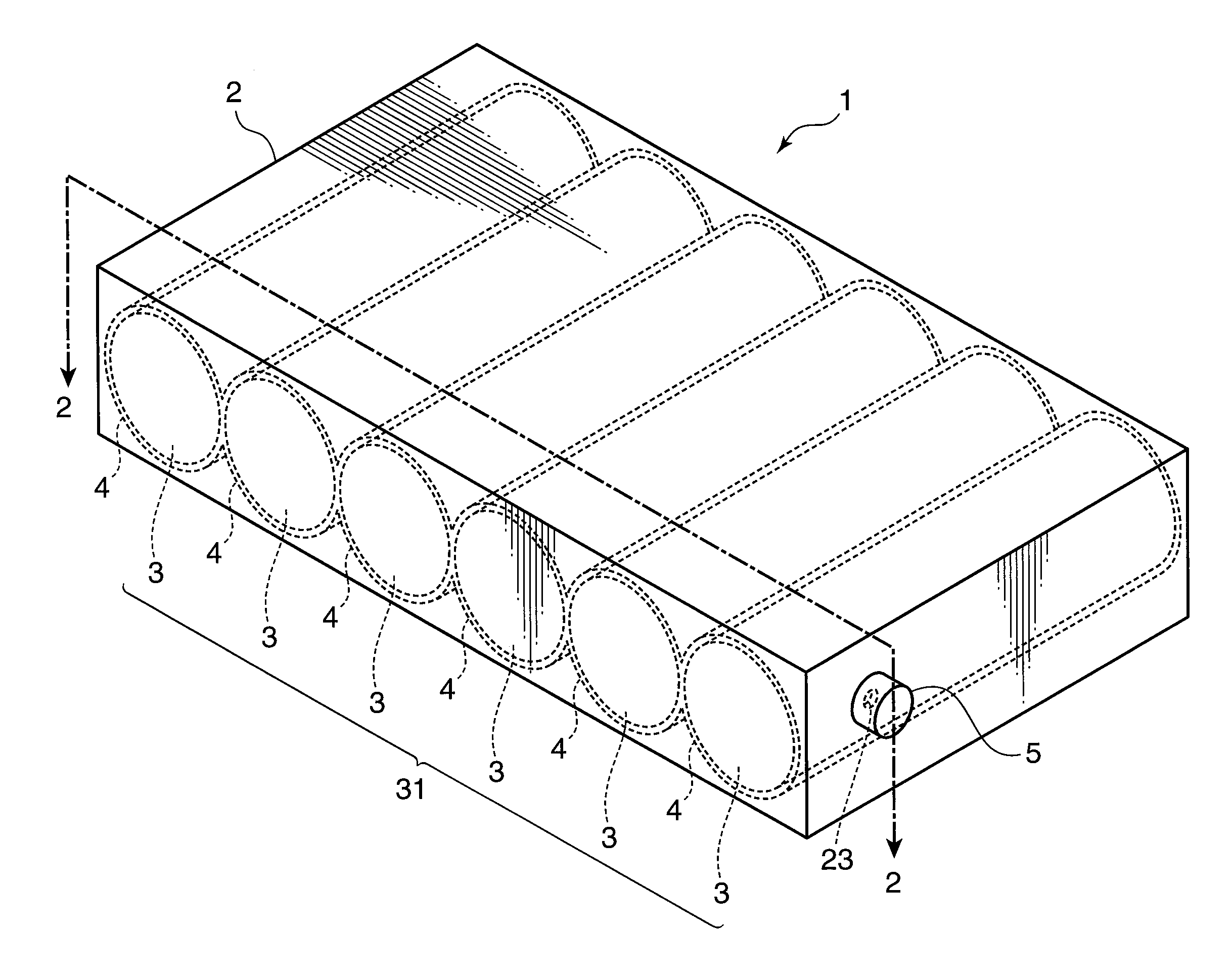 Battery pack and battery-mounted device