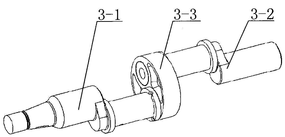 Bearing cover for crank circular slider mechanism as well as internal-combustion engine and compressor using bearing cover