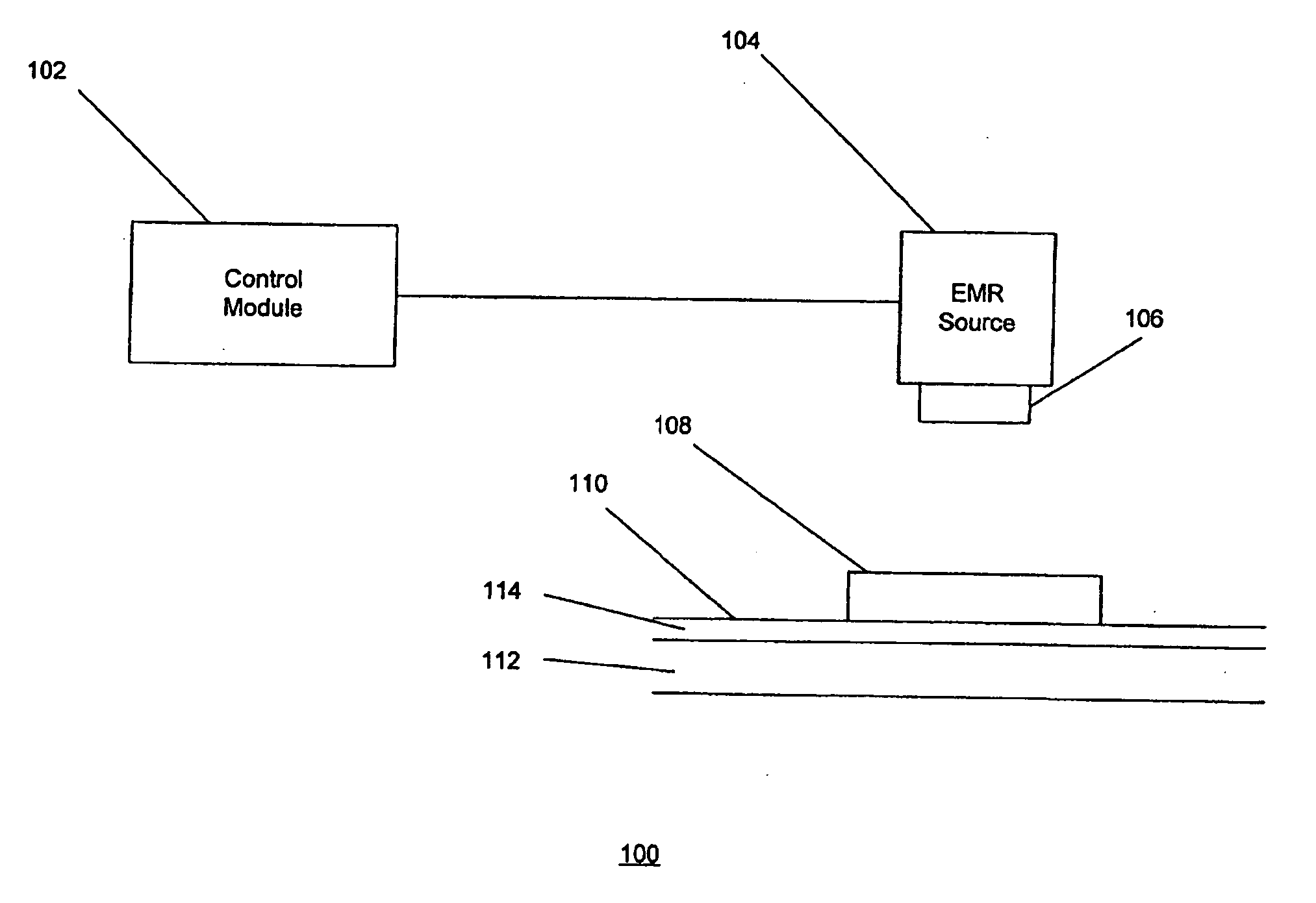 Method and apparatus for reducing the appearance of skin markings