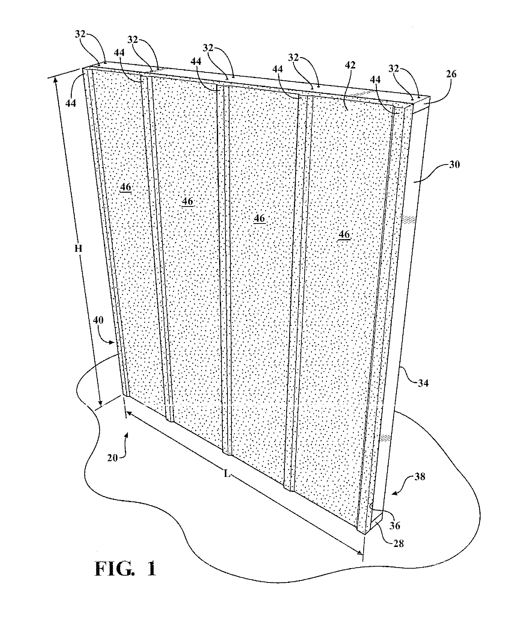 Prefabricated Wall Assembly Having An Insulating Foam Layer