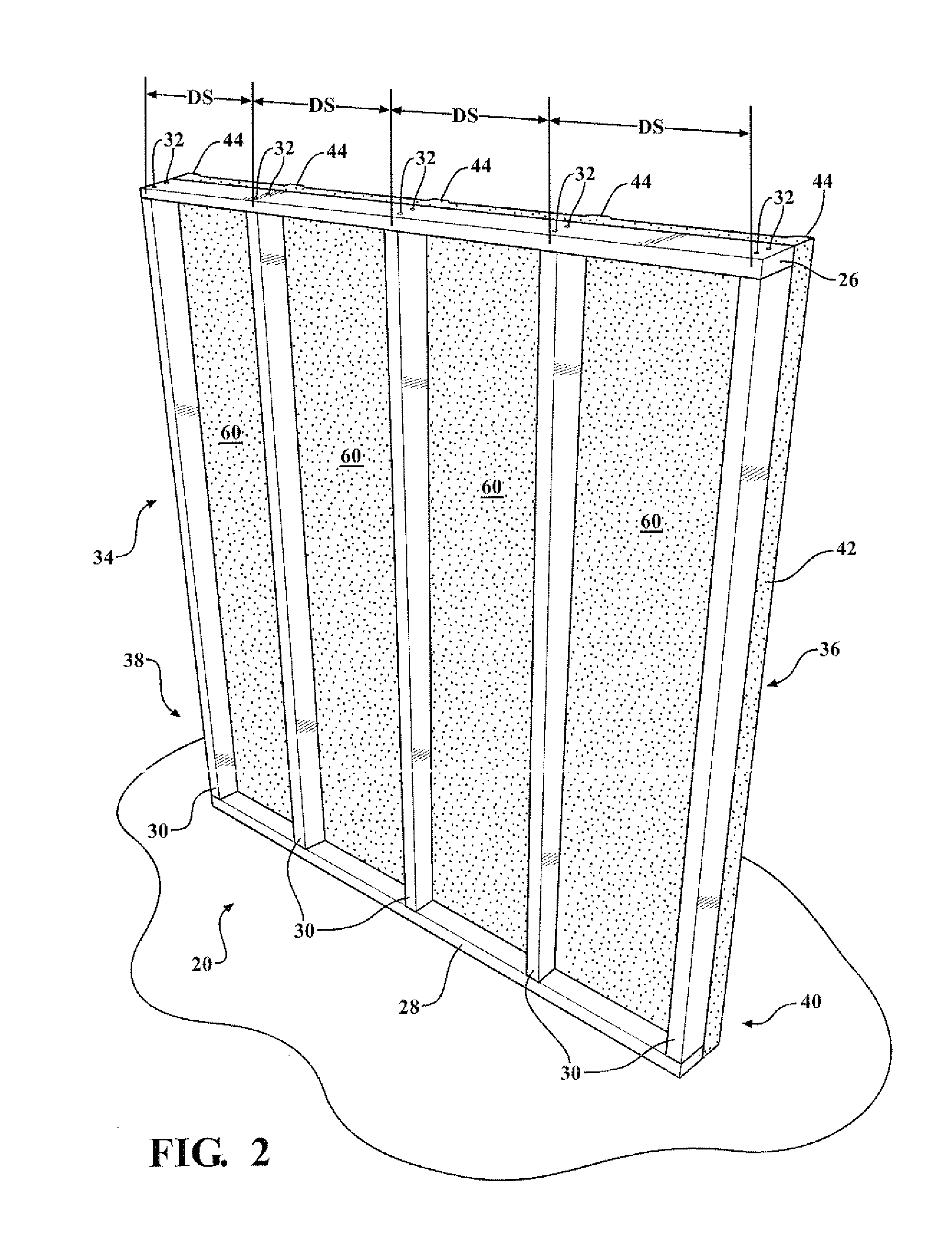 Prefabricated Wall Assembly Having An Insulating Foam Layer