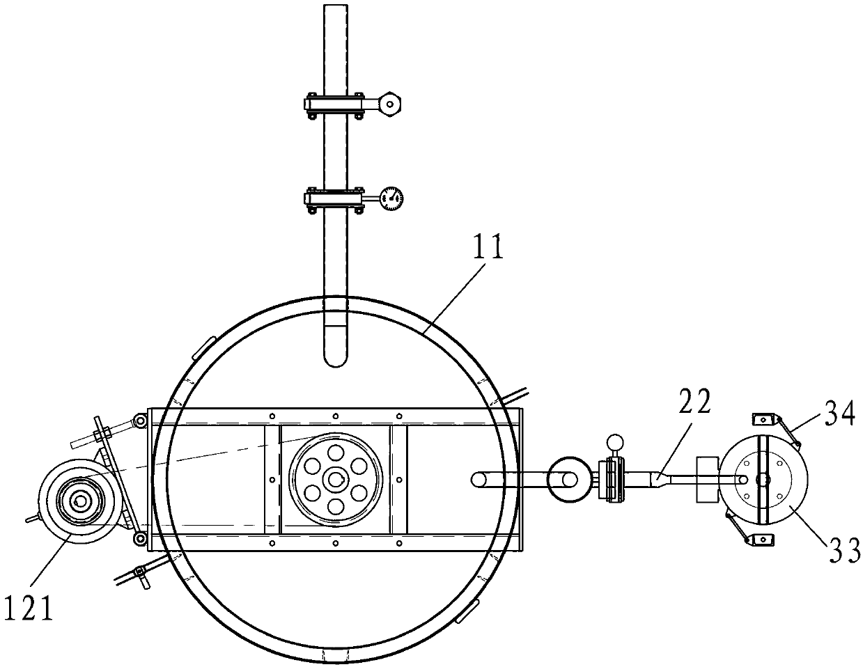 Aluminum powder mixing and metering device