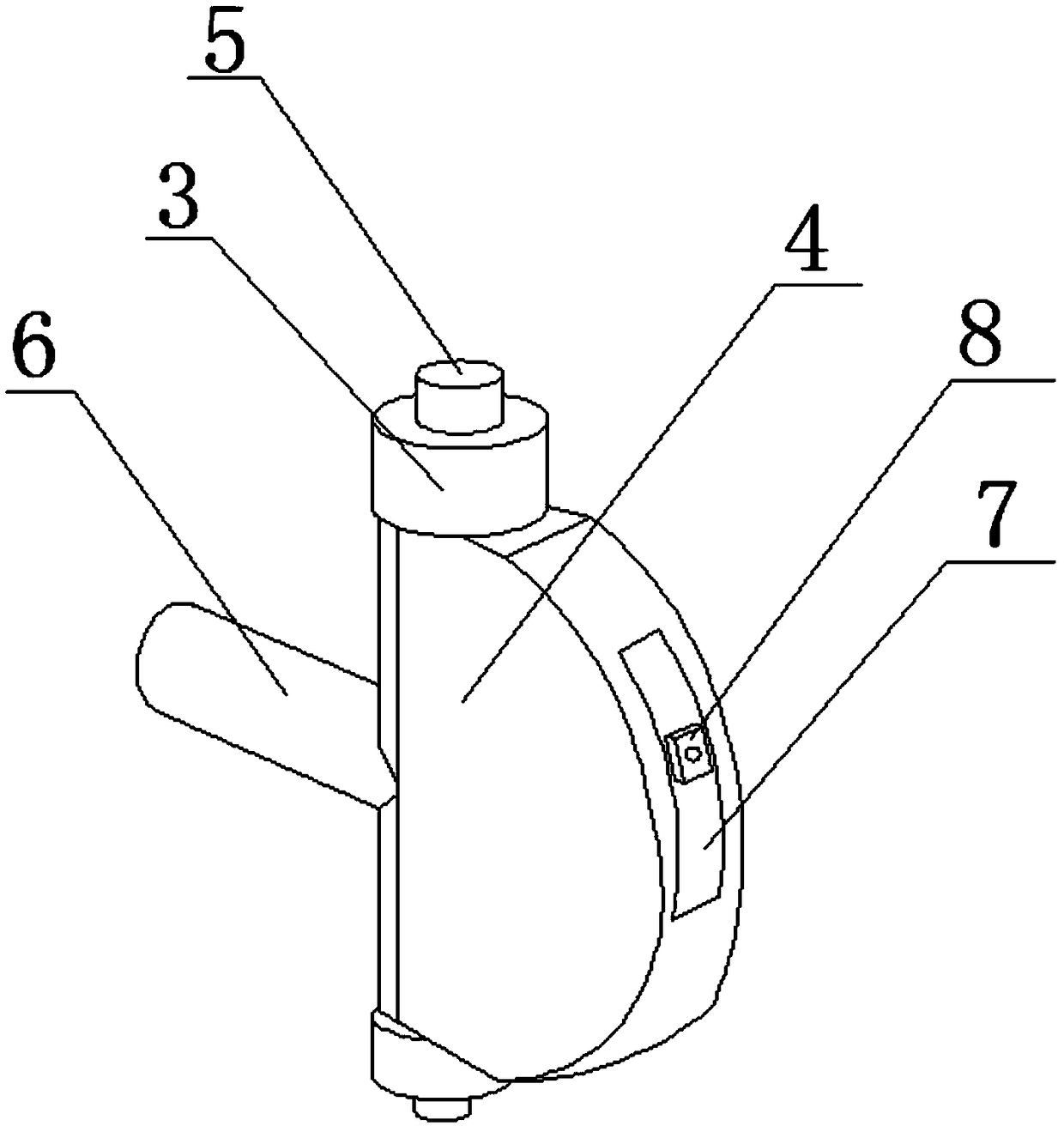 Rotating disk driving mechanism of atmosphere lamp projection device