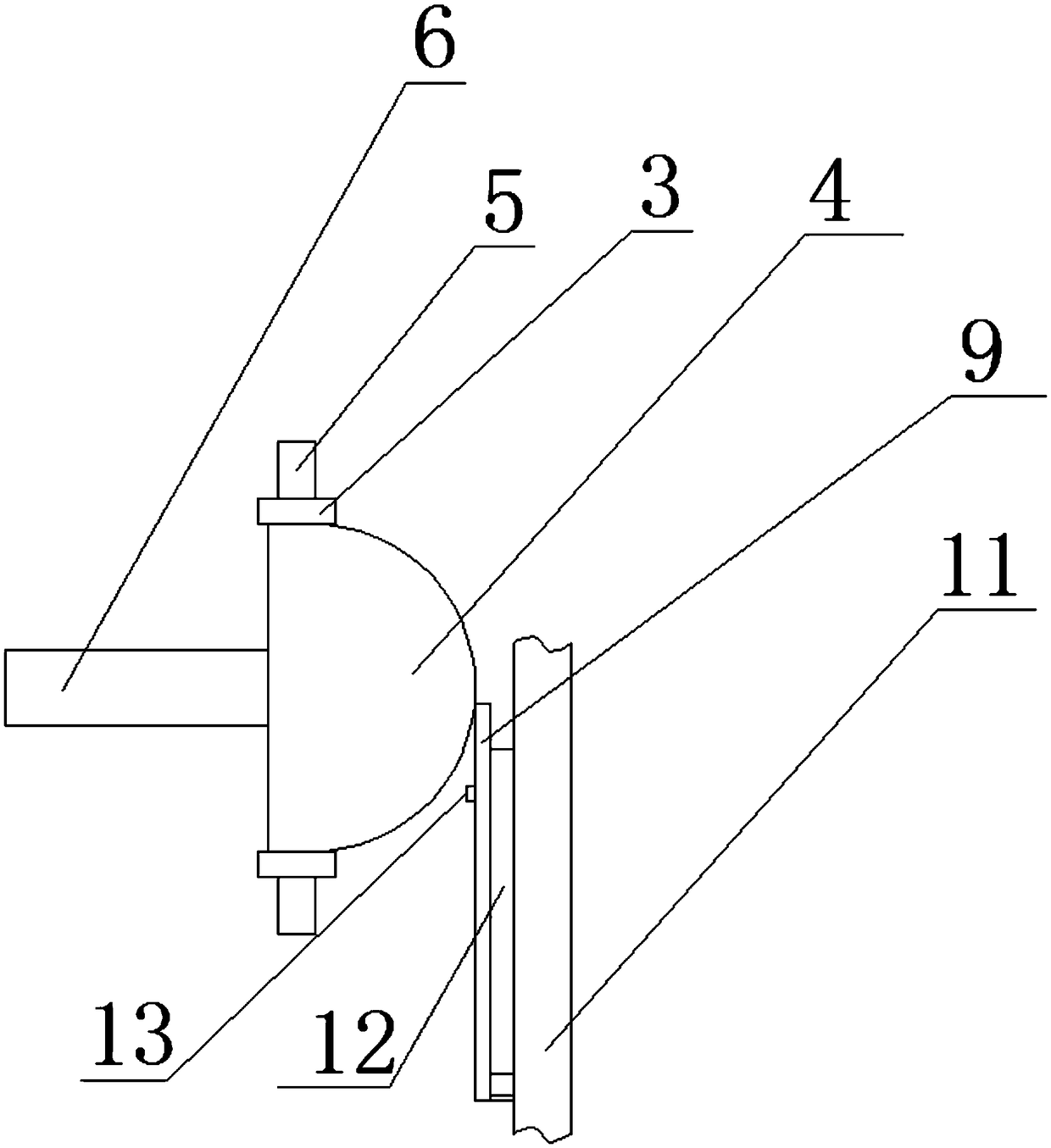 Rotating disk driving mechanism of atmosphere lamp projection device