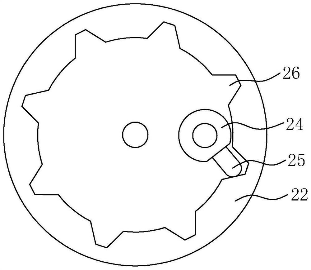 Road widening transition section construction method and flattening device