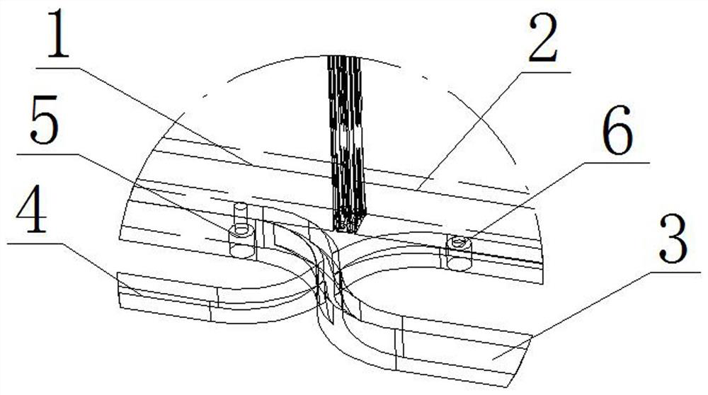 An openable device for pickup rear window glass